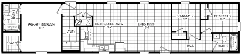 MHP Communities, modern, manufactured homes, Floorplan, community, financing