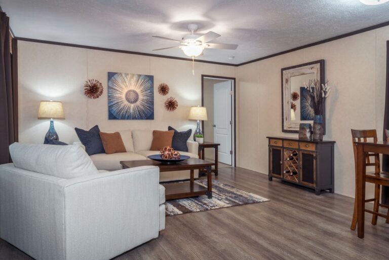 modern, manufactured homes, home, mobile home financing, ManufacturedTHEPULSEPLHIHLivingRoom, affordable