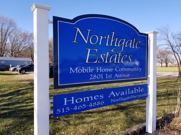 financing, modern, mobile homes near me, Northgate Sign, mhp, MHP Communities